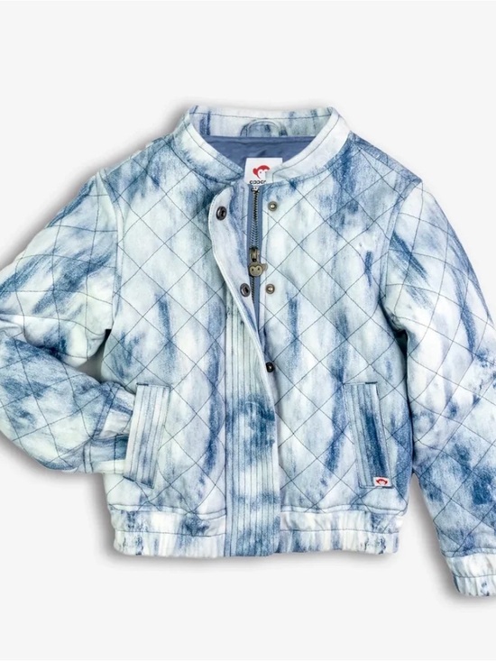 Appaman Other - Appaman Kids’ Hazel Bomber Jacket-  Tie-Dye Blue - Girls’ Size 6